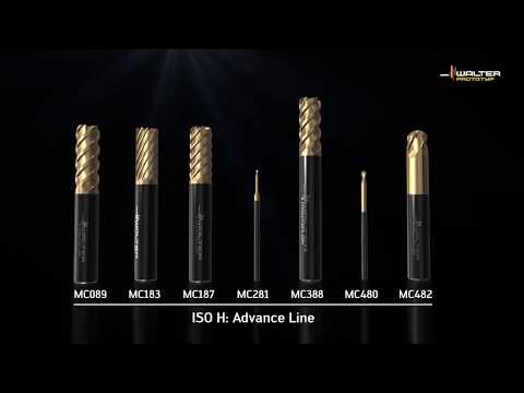 _ISO H advance solid carbide millling cutters - The full range for solid carbide machining.