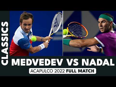 FULL MATCH: Rafael Nadal vs Daniil Medvedev | Acapulco Semi-Final 2022