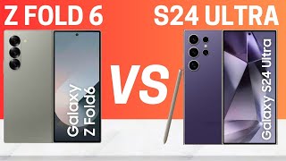 Samsung Galaxy Z Fold 6 vs Samsung Galaxy S24 Ultra: Which One Should You Buy in 2024?