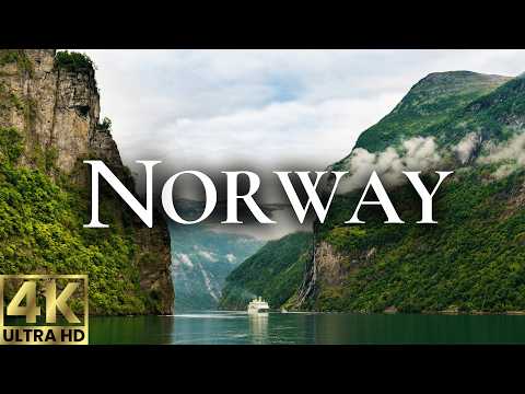 Norway 4K - Breathtaking Scenic Relaxation Film with Soothing Music | Ultra HD Nature Journey