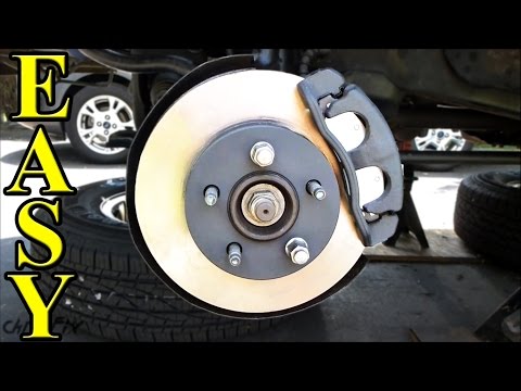How to Replace Front Brakes, Pads and Rotors Video