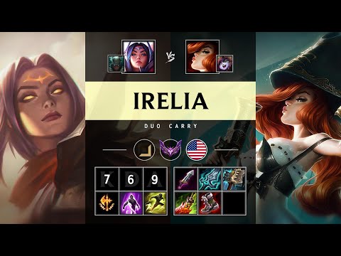 Irelia ADC vs Miss Fortune - NA Master Patch 25.08
