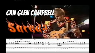 Glen Campbell - &quot;Back Home in Indiana&quot; but &quot;Galveston&quot; is &quot;Gentle on My Mind&quot; | Tab Tuesday