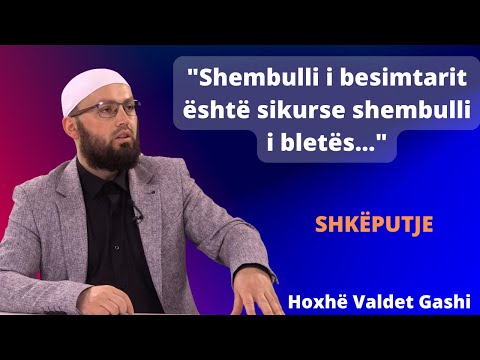 Shembulli i besimtarit është sikurse shembulli i bletës... - SHKËPUTJE - Hoxhë Valdet Gashi