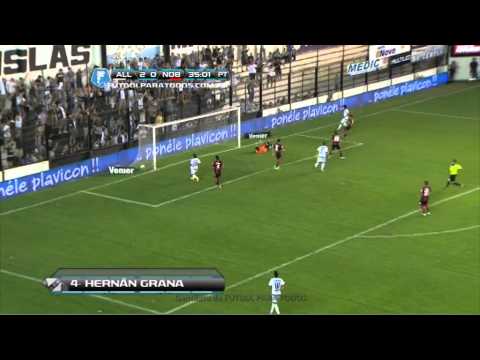 Gol de Grana. All Boys 3 Newell's 0. Fecha 18. Torneo Inicial 2013. Fútbol Para Todos