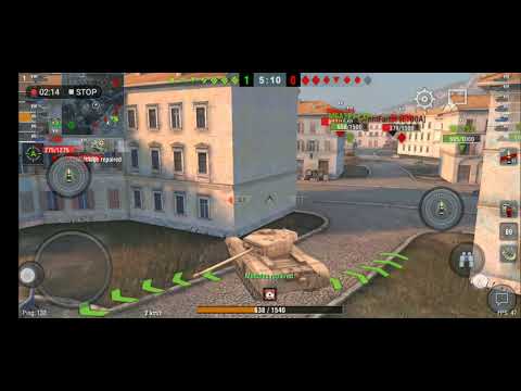 Wot blitz Black Prince In action