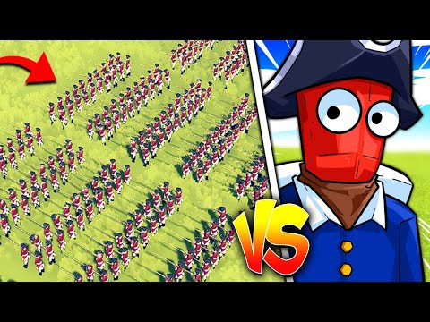 THE BRITISH ARE COMING... and they have a GIANT ARMY in TABS Revolutionary War Campaign