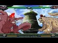 Gaara Shukaku Vs Killer Bee Gyūki Bleach Vs Naruto 3 3 Modded