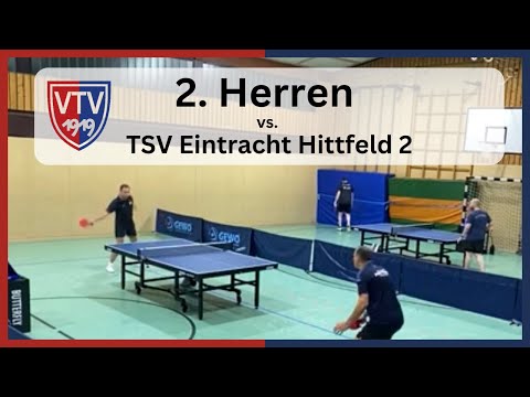 🏓 2.Herren vs. Eintracht Hittfeld 2 (Bezirksliga Harburg, September 2023) Endstand: 3:9