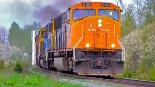 preview picture of video '[HD] Ontario Northland - 200km Train Chase'