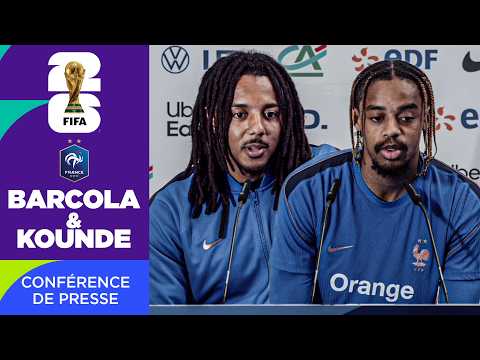 BARCOLA et KOUNDÉ lancent déjà le CHOC contre le PARAGUAY en CONFÉRENCE de PRESSE !