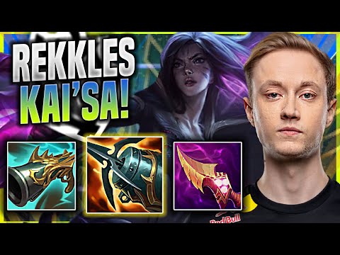REKKLES IS SO CLEAN WITH KAI'SA! - G2 Rekkles Plays Kai'sa ADC vs Jhin! | Season 11