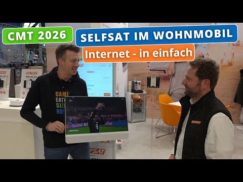 CMT 2026 - Why Selfsat routers and antennas make internet access easier in motorhomes