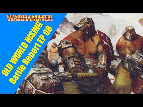 Warhammer Fantasy Battle Report - Old World Rising - EP 08 - Skaven Vs Ogre Kingdoms