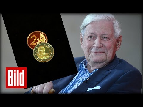 Helmut Schmidt gibt es jetzt als 2 € Stück - Tochter schnappt sich die erste  Münze