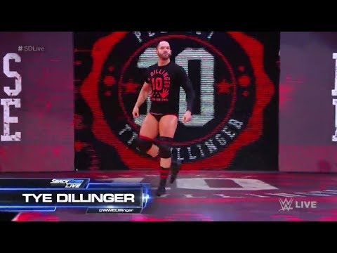 Tye Dillinger Entrance - Smackdown Live: January 30, 2018