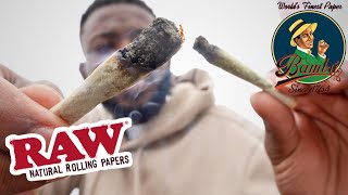 Raw Black Hemp VS Bambu Hemp Rolling Papers