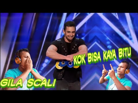 magician florian sainvet performs mind-bending magic with cds - america's got talent 2020