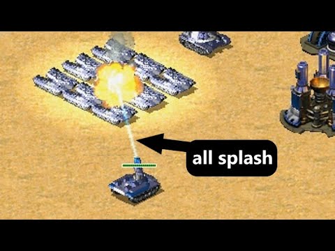 All splash damage - In One Single Beam - Red Alert 2