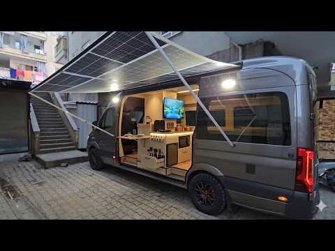 Complete DIY Camper Van Conversion From Start to Finish @Murat Tuncer