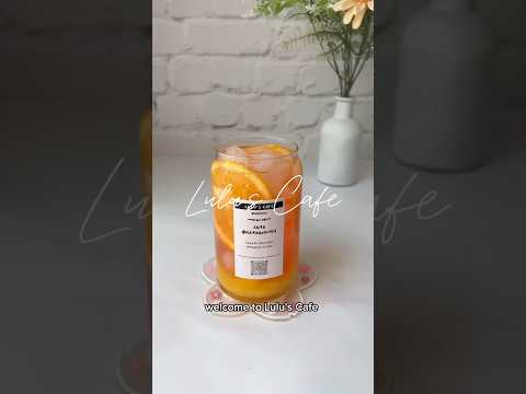 Orange mocktail 🍊 // Super easy, refreshing and pretty 🧡 Comment what other drinks you want to