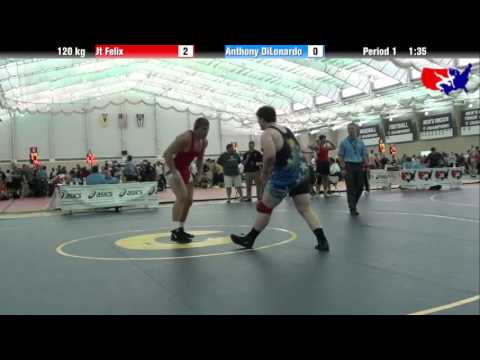 Jt Felix vs. Anthony DiLonardo at 2013 ASICS University Nationals - FS
