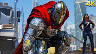 Iron Man The Iron Knight Suit Gameplay | Marvel's Avengers (4K 60fps)