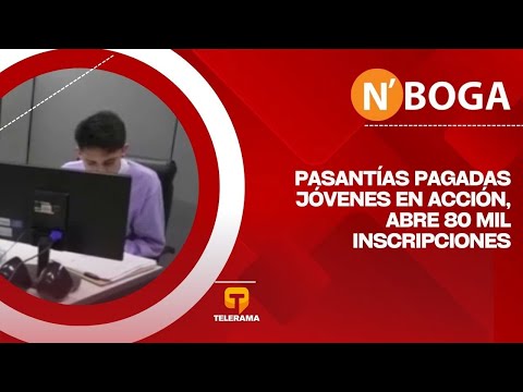 Pasantías pagadas jóvenes en acción, abre 80 mil inscripciones