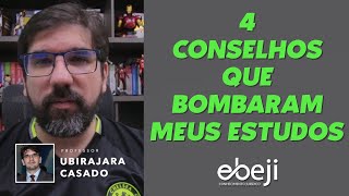 🔴 4 CONSELHOS “NÃO TÉCNICAS” QUE BOMBARAM A PRODUÇÃO NOS MEUS ESTUDOS | PROF UBIRAJARA CASADO 🔴