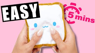how to make a paper squishy in less than 5 minutes!!