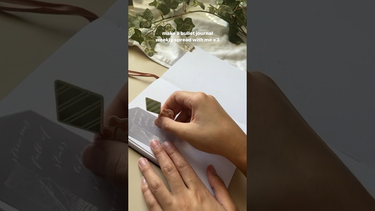 make a bullet journal weekly spread with me 🪁 september 2023 bujo ideas