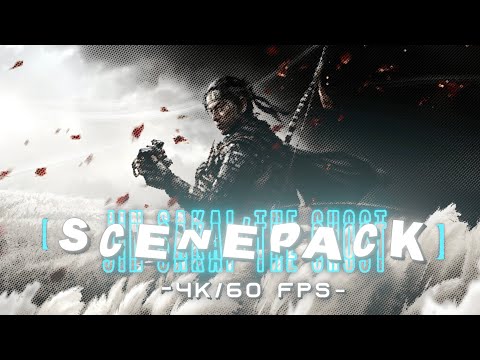 Jin Sakai - Ghost of Tsushima Scenepack | All Trailers (2160p 60fps)