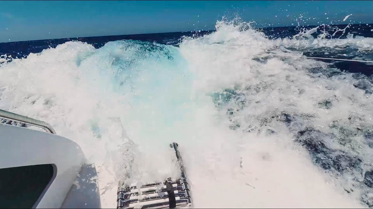 SCARED FOR MY LIFE! Sailing at 22 knots boat speed down HUGE waves (Sailing La Vagabonde) Ep. 105