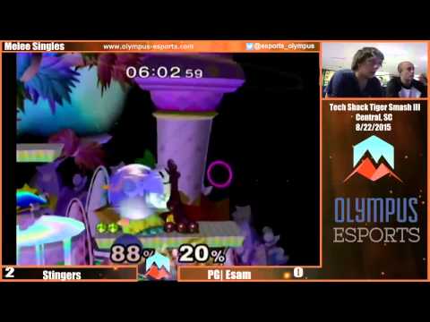 Tiger Smash III - PG | ESAM Vs. Stingers - SSBM Grand Finals - Smash Melee