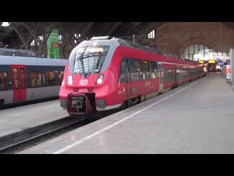 BR 442 277 (DB, Franken-Thüringen-Express) RE32 / RE 4985 nach Lichtenfels - Leipzig Hbf.