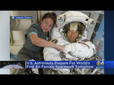 US Astronauts Prep For World's First All-Female Spacewalk