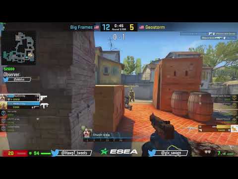 Highlight: ESEA Advanced Playoffs - Big Frames vs GeostormGG #7