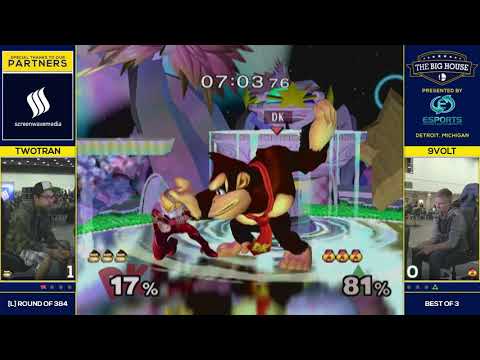 9Volt vs TwoTran - The Big House 8 - Melee Pools