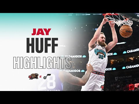 Jay Huff Highlights vs Utah Jazz