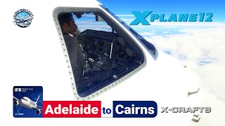 IVAO IFR World Tour 2025 | Alliance Airlines | Adelaide to Cairns | X-Plane 12