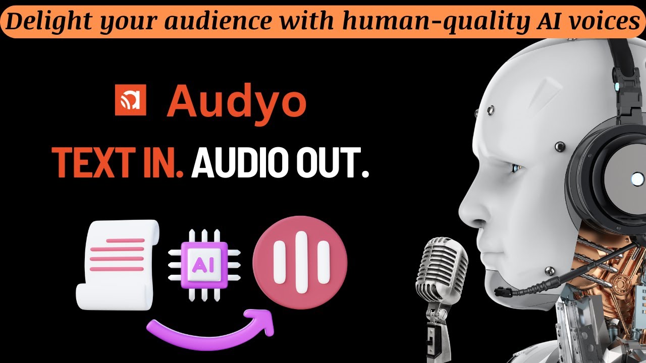 Text In And Get Audio Output With Audyo | Audyo Demo
