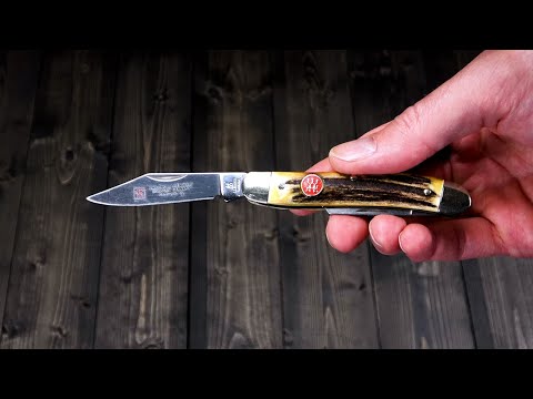 Zwilling J.A. Henckels Cutlery Vintage Stag Stockman Slip Zwilling J.A. Henckels Cutlery Vintage Stag Stockman Slip