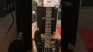 Video thumbnail for Fender Precision Bass Limited Edition Ebony Fingerboard Black #shorts by Sonojono
