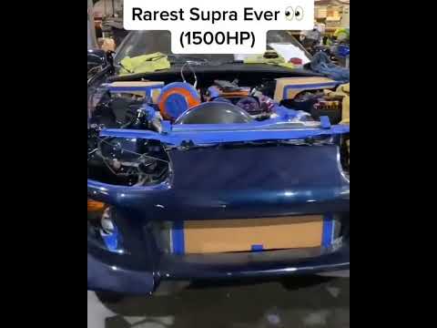 Rate this 1500hp Toyota Supra 🔰🔥