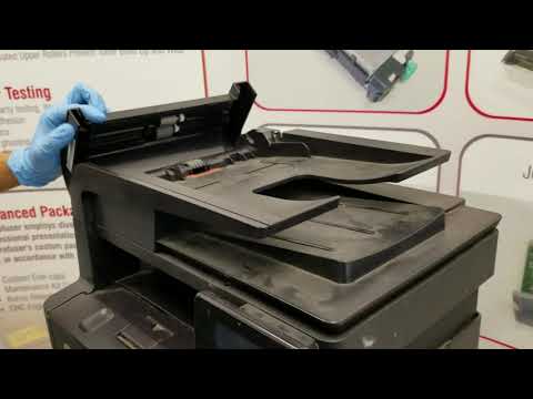 Hewlett Packard (HP) HP A8P79-65001 (A8P79-65010) dokumentų tiektuvo (ADF) ritinėlio priežiūros rinkinys video