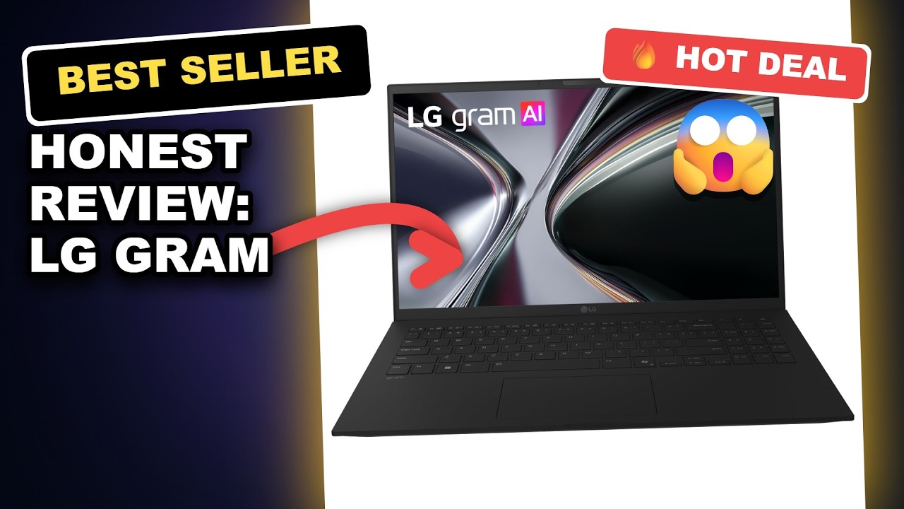 Honest Review: LG gram 15-inch Thin and Lightweight Laptop - Is It Worth It? review video