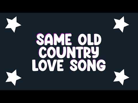 Brian Falduto - Same Old Country Love Song (Official Lyric Video)