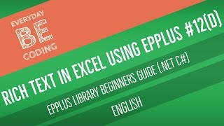 How to Add Multi Style Rich Text in Excel Cell And Comment Using ExcelRichTextCollection Class in EPPlus .Net Library