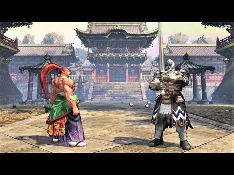 Kibagami Genjuro vs For Honor Warden (Hardest AI) - Samurai Shodown
