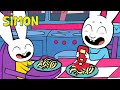 Bedtime Battles & Ketchup Farts! 🤣🌟 Simon | Full episodes Compilation 1hr | Cartoons for Kids